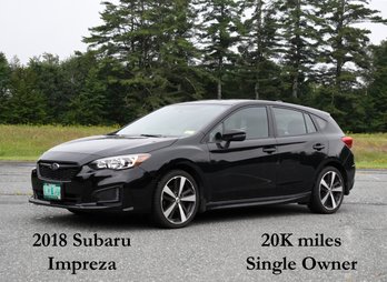 2018 Subaru Impreza - On Site NH Pick Up Only