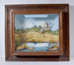 Vintage Rodel Shadow Box, Ducks (CTF10)