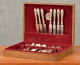 Wallace Sterling Silver Puritan Flatware Set (CTF10)