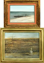 Two Vintage Bruce Penney Oil Paintings(CTF30)