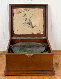 19th C. Perfection Disc Music Box (CTF20)