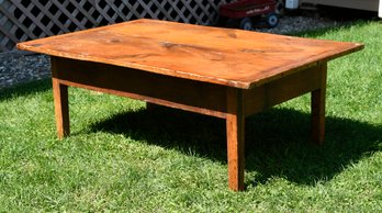 Antique Pine Breadboard End Coffee Table (CTF20)