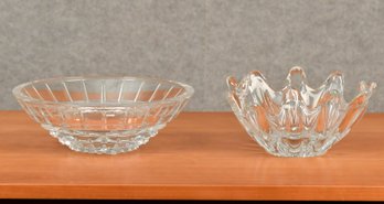 Baccarat And Daum Crystal Bowls, 2pcs (CTF10)