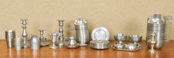 Vintage Pewter Porringers, Cups And More (CTF20)