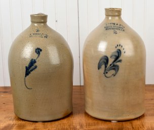 Two Antique Stoneware Jugs (CTF20)