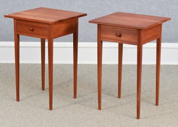 Pr. Cherry One Drawer Stands (CTF20)