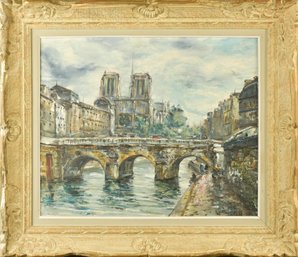 Raymond Besse Oil, Pont Au Change, Paris (CTF20)