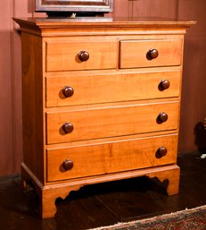 18th C. Maple Chest (CTF30)