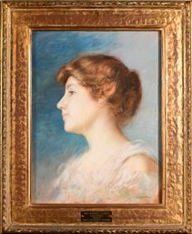 Louis D. Norton Pastel,  Mrs. Herbert L. Luques (CTF10)