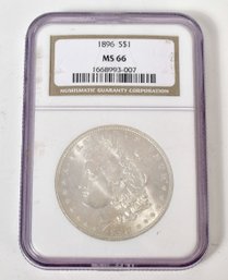 1896 Morgan Silver Dollar (CTF10)