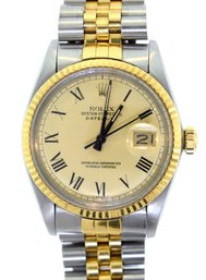 Rolex Oyster Perpetual Datejust Gentleman's Wrist Watch (CTF10)