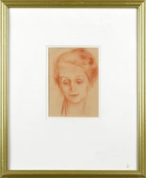 Elisabeth Model Sketch On Paper, Self Portrait (CTF10)