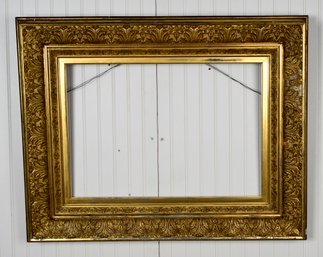 Antique Gilt Decorated Picture Frame (CTF10)