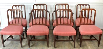 Eight Antique Hepplewhite Dining Chairs (CTF40)