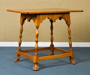 D.R. Dimes Tiger Maple Tavern Table (CTF20)