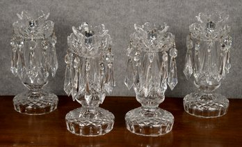 Waterford Crystal Luster Candlesticks, Set Of Four (CTF30)