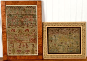 Two Antique Samplers (CTF10)