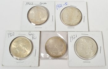 5 Silver Dollars (CTF10)