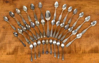 Coin And Sterling Spoons (CTF10)