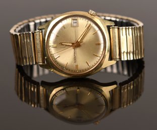 Vintage 14k Gold Men's Bulova Accutron Watch  (CTF10)