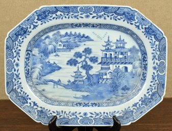 Antique Chinese Porcelain Platter (CTF10)