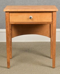 Pompanoosuc Mills Signed Single Drawer End Table (CTF20)