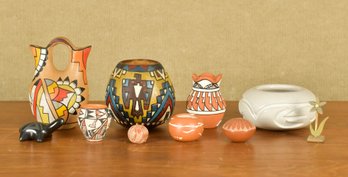 Southwestern Pottery, 9pcs (CTF10)