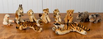 Vintage Steiff Exotic Animals, 10pcs (CTF10)