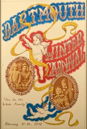 1971 Dartmouth Winter Carnival Poster (CTF10)