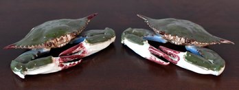 Singing River Signed Pottery Crabs (CTF10)