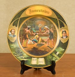 Vienna Art Plates, 1907 Jamestown Exposition Tin Plate (CTF10)