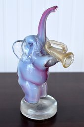 Vintage Murano Glass Elephant Figure (CTF20)