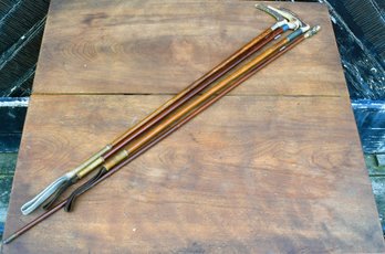 Antique Riding Crops And A Walking Stick (CTF20)