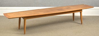 Tomlinson Sophisticate Surfboard Walnut Coffee Table (CTF20)