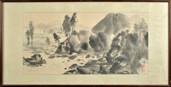 Antique Chinese Landscape Painting (CTF10)
