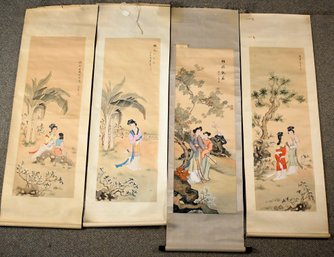 Four 20th C. Chinese Scrolls (CTF10)