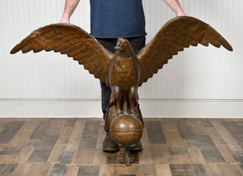 Massive Vintage Copper Eagle Weathervane (CTF20)