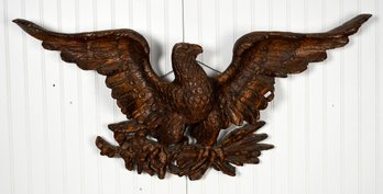 Vintage Carved Oak Eagle (CTF20)