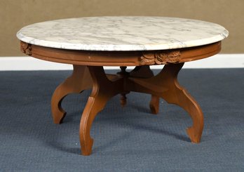 Round Marble Top Coffee Table (CTF20)