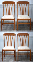 Four Pompanoosuc Mills Shelburne Cherry Dining Chairs (CTF30)