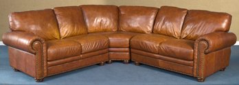 Leather Sectional Sofa (CTF40)