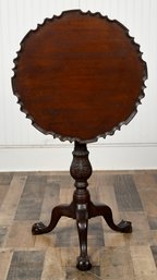 Ca. 1900 Chippendale Style Pie Crust Candlestand (CTF20)