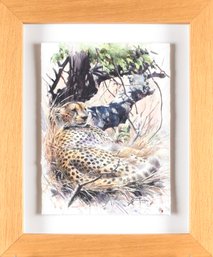 Tryggmo Watercolor, Leopard  (CTF10)