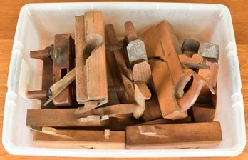 Ten Antique Wood Planes (CTF10)