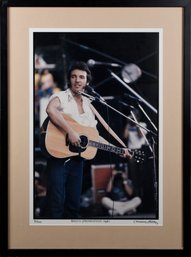 Henry Diltz Signed Photograph, Bruce Springsteen ( CTF20)