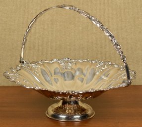 Victorian Silver Plated Cake Basket (CTF20)