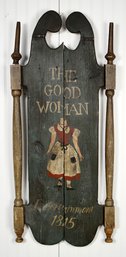 Vintage Painted Wood Tavern Sign (CTF10)