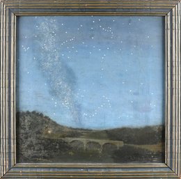 Edwin Waterbury Oil On Canvas, Landscape (CTF10)