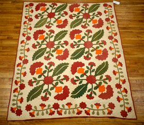 19th C. Applique Quilt (CTF10)