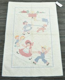 Early 20th C. Crib Quilt (cTF10)